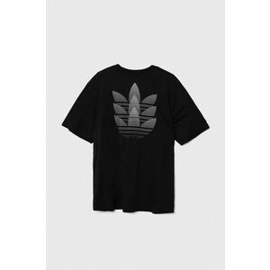 adidas Originals tricou din bumbac 0 barbati, culoarea negru, neted, IW1000 imagine