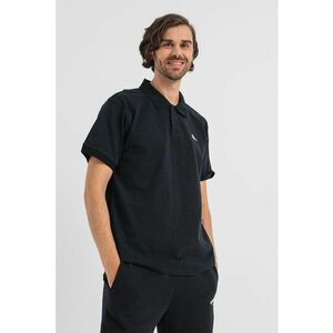 Tricou polo de bumbac cu logo discret imagine