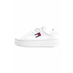 Tommy Hilfiger - Pantofi sport cu talpa flatform si logo lateral imagine