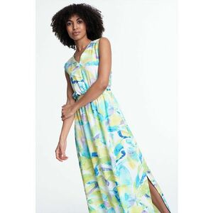 Rochie maxi cu slit lateral imagine