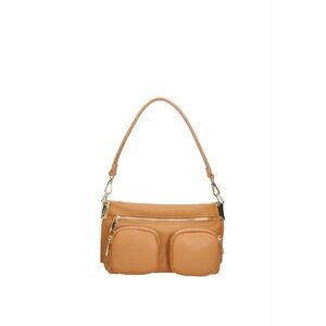 Geanta crossbody de piele cu buzunare multiple imagine