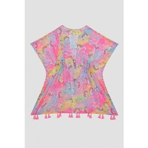 Kaftan cu imprimeu unicorn imagine