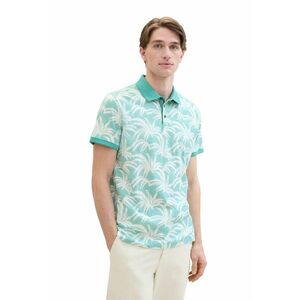 Tricou de bumbac cu model tropical imagine