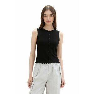 Top slim fit cu nasturi imagine