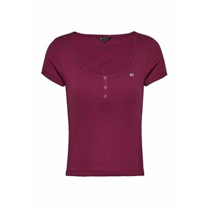 Tricou slim fit din amestec de bumbac organic imagine