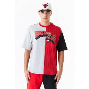 Tricou colorblock cu Chicago Bulls NBA imagine