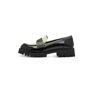 Pantofi loafer cu toc masiv imagine