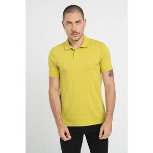 Tricou polo slim fit din material pique Passenger imagine