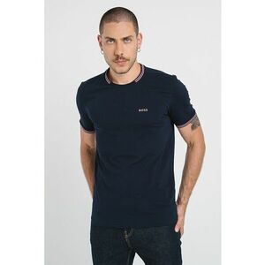 Tricou regular fit cu decolteu la baza gatului imagine