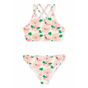 Costum de baie in doua piese cu imprimeu floral imagine