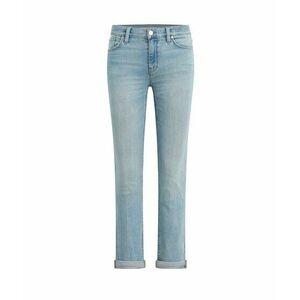 Imbracaminte Femei Hudson Jeans Nico Mid-Rise Straight Ankle with Roll Hem in Glory Days Glory Days imagine