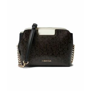 Incaltaminte Femei Calvin Klein Finley Crossbody BrownKhakiBlackWhite imagine