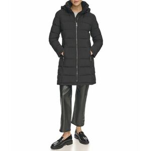 Imbracaminte Femei Calvin Klein Faux Sherpa Puffer Black imagine