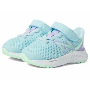 Incaltaminte Fete New Balance Kids Fresh Foam Arishi v4 Bungee Lace with Hook-and-Loop Top Strap (Infant) BlueGreen Aura imagine