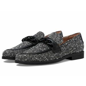 Incaltaminte Femei Cole Haan Stassi Chain Loafer BlackWhite Boucle imagine