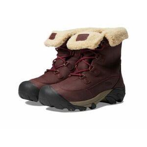 Incaltaminte Femei KEEN Betty Boot Short Waterproof BurgundyBrindle imagine