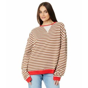 Imbracaminte Femei Free People Classic Striped Crew Coffee Combo imagine