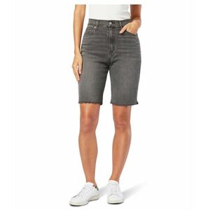 Incaltaminte Femei Signature by Levi Strauss Co Gold Label Heritage High-Rise 9quot Bermuda Shorts Lunar Eclipse imagine