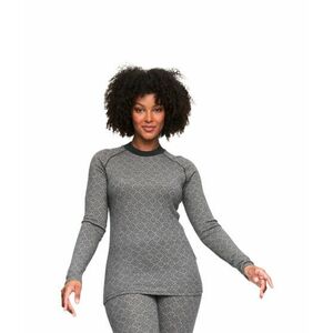 Imbracaminte Femei KARI TRAA Voss Cashmere Mix Long Sleeve Dark Grey imagine