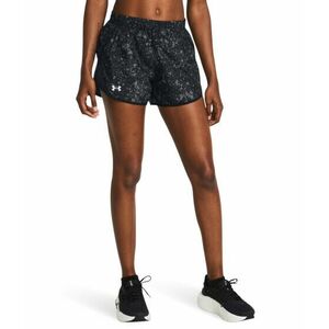 Imbracaminte Femei Under Armour Fly By Printed Shorts BlackBlackReflective 2 imagine