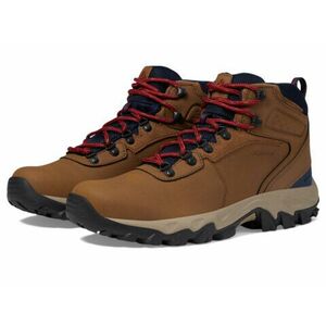 Incaltaminte Barbati Columbia Newton Ridge Plus II Waterproof Light BrownRed Velvet imagine