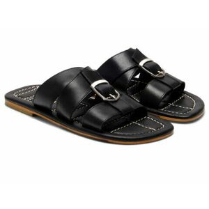 Incaltaminte Femei Free People Sloan Buckle Sandal Black imagine