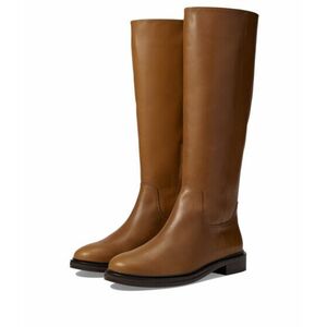 Incaltaminte Femei Madewell The Drumgold Boot in Extended Calf Sepia imagine