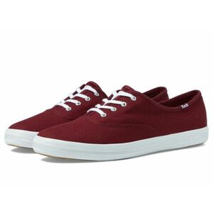 Incaltaminte Femei Keds Champion Canvas Lace Up Burgundy imagine