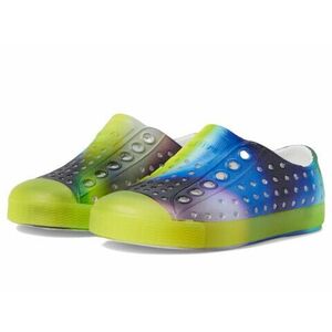 Incaltaminte Fete Native Shoes Jefferson Print (Toddler) Shell WhitePickle Green GlowSpace Blur imagine