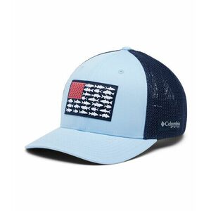 Accesorii Barbati Columbia PFG Meshtrade Fish Flag Ball Cap SailCollegiate NavyInshore Flag imagine