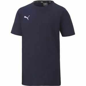 Puma TEAMGOAL 23 CASUALS TEE JR Tricou de băieţi, albastru închis, mărime imagine