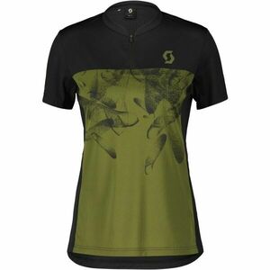 Scott TRAIL FLOW ZIP SS W Tricou funcțional de ciclism pentru femei, negru, mărime imagine