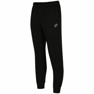 Lotto MSC PANT CUFF RIB Pantaloni de trening bărbați, negru, mărime imagine