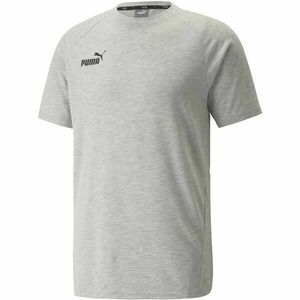 Puma TEAMFINAL CASUALS TEE Tricou sport pentru bărbați, gri, mărime imagine