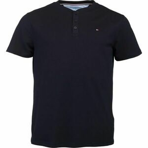 Tommy Hilfiger TH 1985-SS HENLEY TEE Tricou de bărbați, albastru închis, mărime imagine