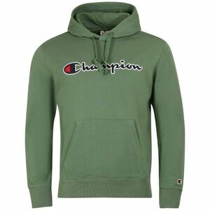 Champion HOODED SWEATSHIRT Hanorac pentru bărbați, verde, mărime imagine