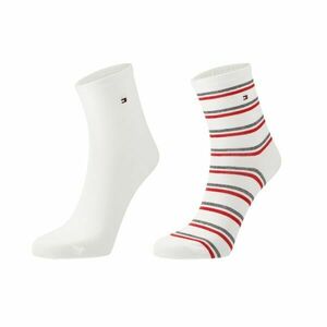 Tommy Hilfiger WOMEN SHORT SOCK 2P ISLAND STRIPE Șosete damă, mix, mărime imagine