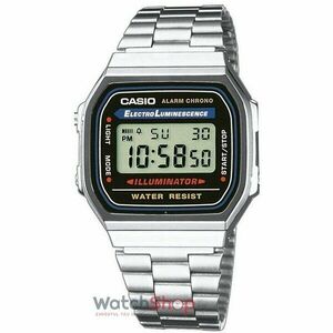 Ceas Casio VINTAGE A168WA-1W imagine