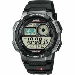 Ceas Casio YOUTH DIGITAL AE-1000W-1B Baterie 10 ani imagine