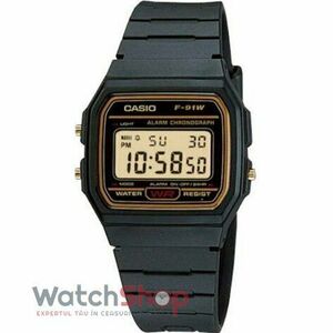 Ceas Casio VINTAGE F-91WG-9Q imagine