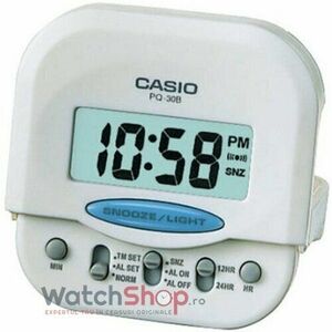 Ceas de birou Casio WAKE UP TIMER PQ-30B-7EF imagine