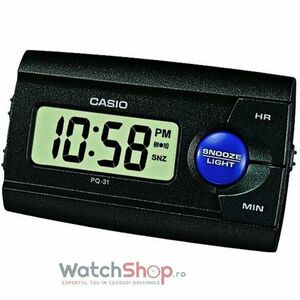 Ceas de birou Casio WAKE UP TIMER PQ-31-1EF imagine