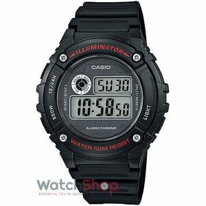 Ceas Casio YOUTH DIGITAL W-216H-1A imagine