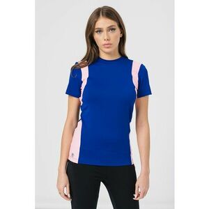 Tricou cu model colorblock si decupaje imagine