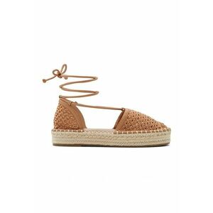 Espadrile cu aspect crosetat Picot imagine