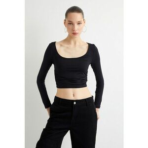 Bluza crop uni imagine