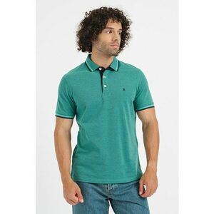 Tricou polo slim fit de bumbac organic Paulos imagine