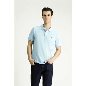 Tricou polo slim fit din bumbac imagine