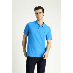 Tricou polo slim fit din bumbac imagine