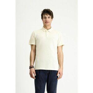 Tricou polo slim fit din bumbac imagine